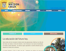 Tablet Screenshot of colegiowatsonycrick.com